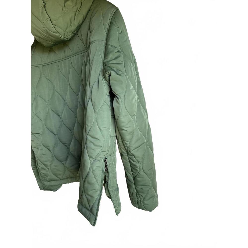 Amazon Essentials Quilted Green Jacket - image 3